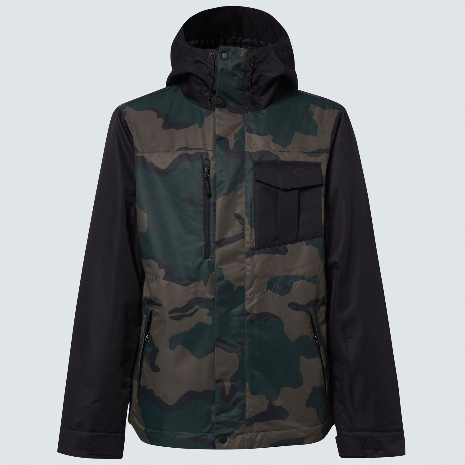 OAKLEY MENS CORE DIVISIONAL RC INSULATED WINTER JACKET 24, Color: B1B CAMO HUNTER, Size: SMALL