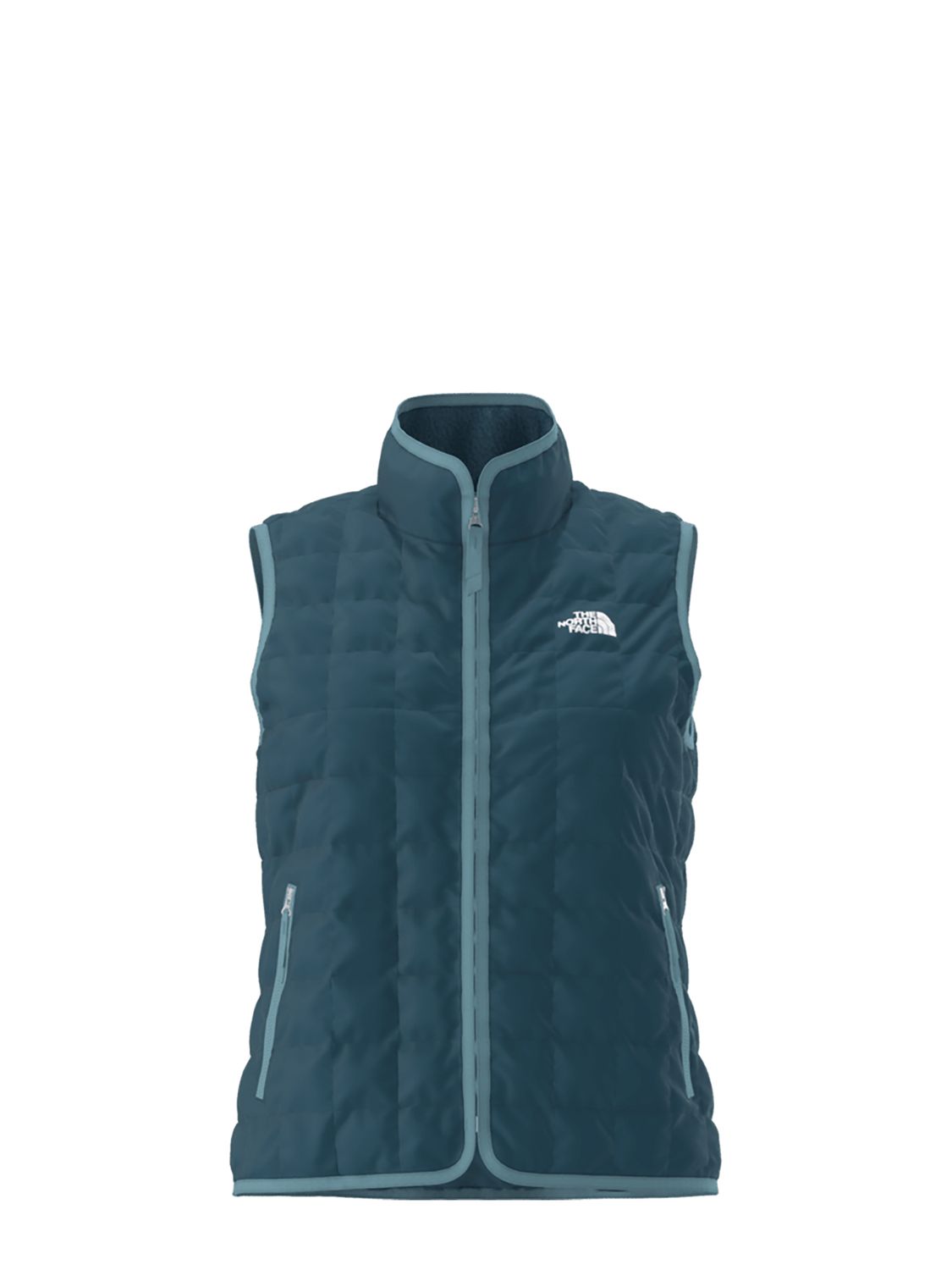 THE NORTH FACE WOMENS JUNCTION INSULATED VEST 25, Color: MIDNIGHT PETROL, Size: XS