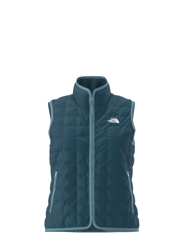 THE NORTH FACE WOMENS JUNCTION INSULATED VEST, Color: MIDNIGHT PETROL, Size: XS