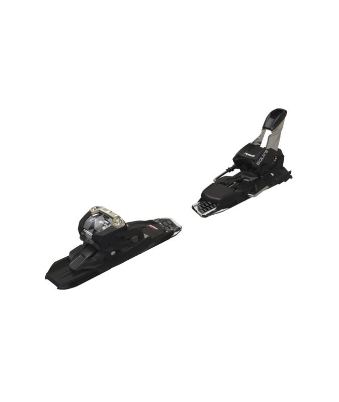 FRONT VIEW OF MARKER UNISEX SQUIRE 11 TCX D DOWNHILL SKI BINDING WITH TCX HEEL