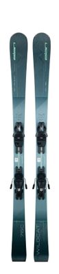 TOPSHEET VIEW OF ELAN WOMENS WILDCAT 76 C LIGHT SHIFT W/ EL9.0 GW DOWNHILL SKIS WITH CARBON