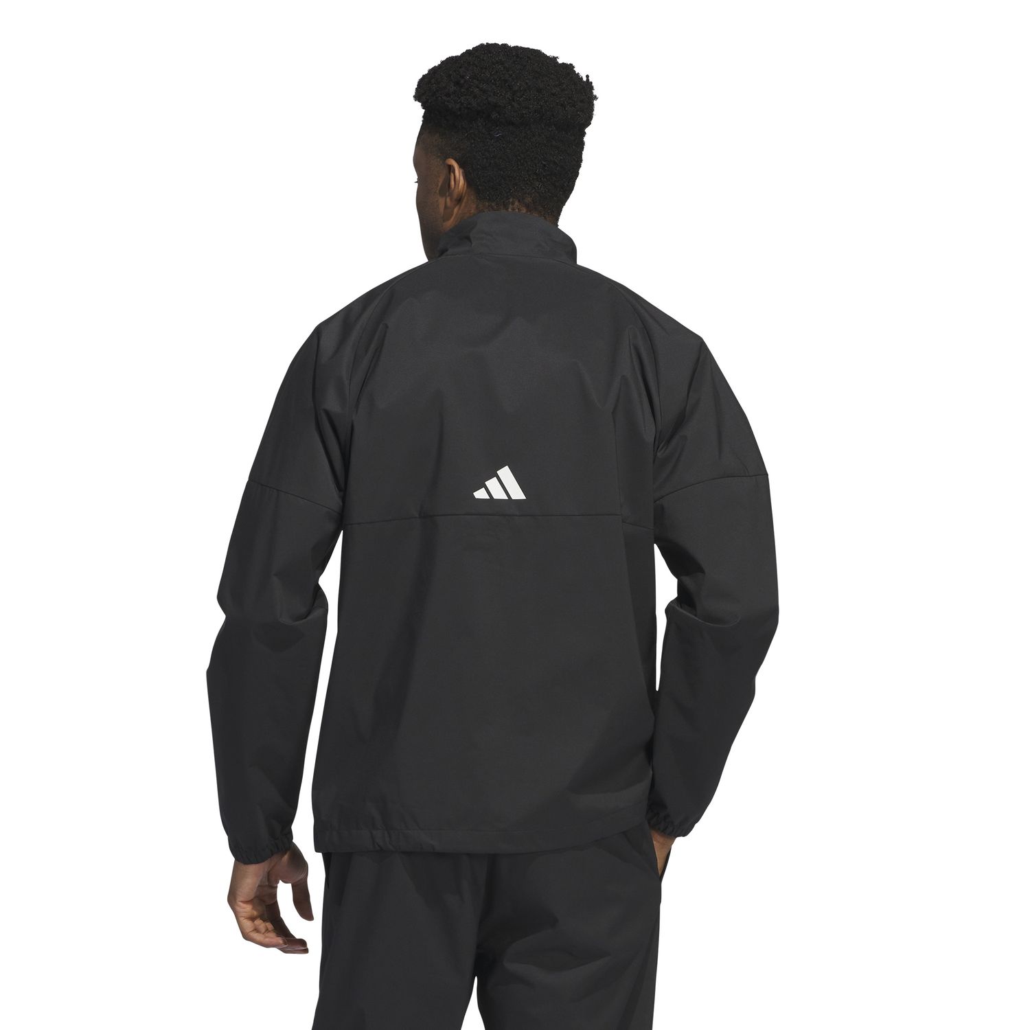 Adidas Mens Core Provisional Full Zip Rain Jacket