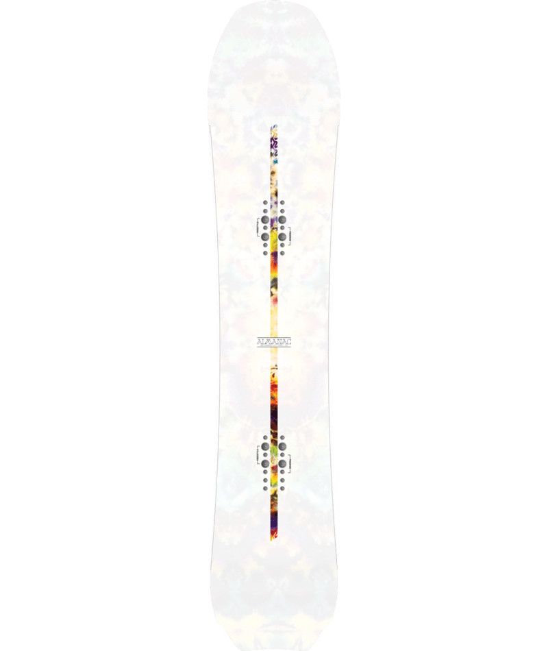 MAIN IMAGE OF K2 UNISEX ALMANAC SNOWBOARD IN WHITE/MULTI 149