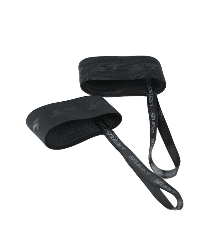FRONT VIEW OF SEIRUS UNISEX COMFORT GLOVE LEASH WITH TERRY BACKED ELASTIC WRIST BAND