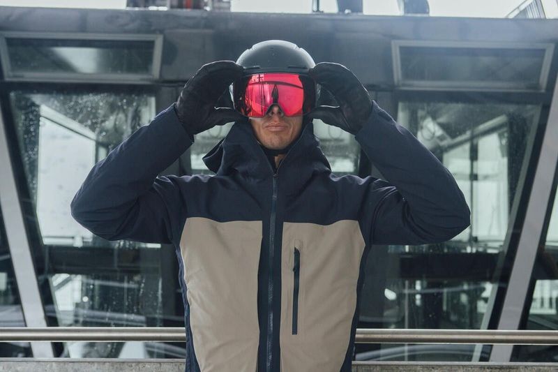 Ski Goggles Hat- Navy main image 0