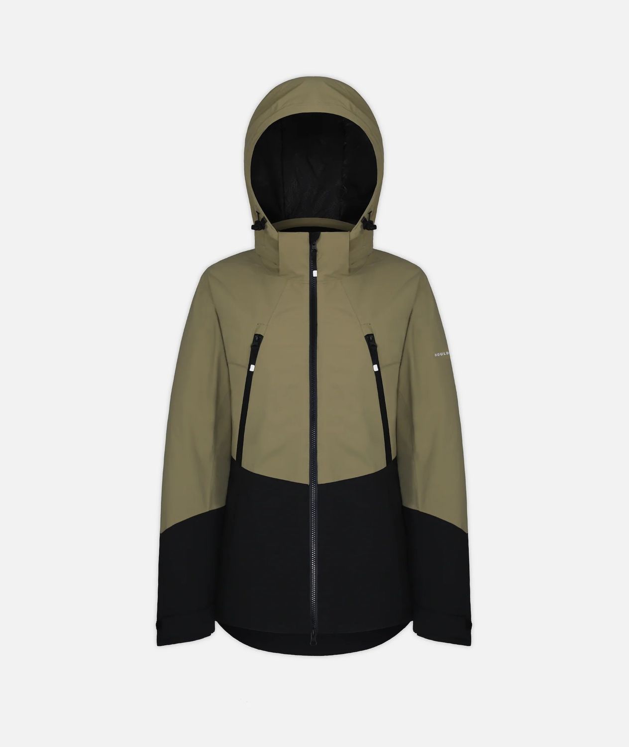 MAIN IMAGE OF BOULDER GEAR WOMENS TANITH WINTER JACKET IN ALOE XS WITH DETACHABLE HOOD