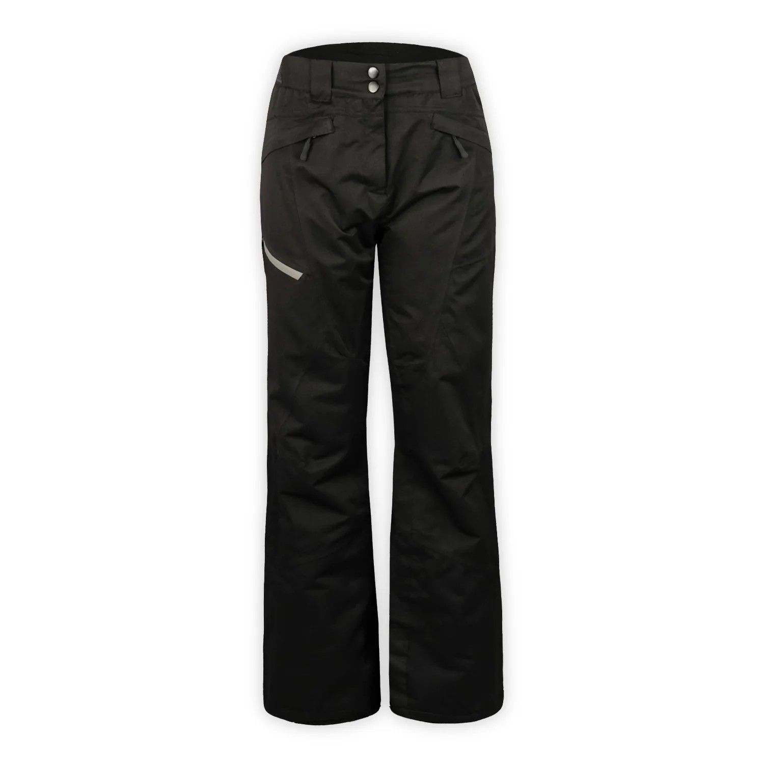 MAIN IMAGE OF BOULDER GEAR WOMENS SURGE SNOWPANT IN BLACK XS REGULAR WITH ADJUSTABLE WAISTBAND