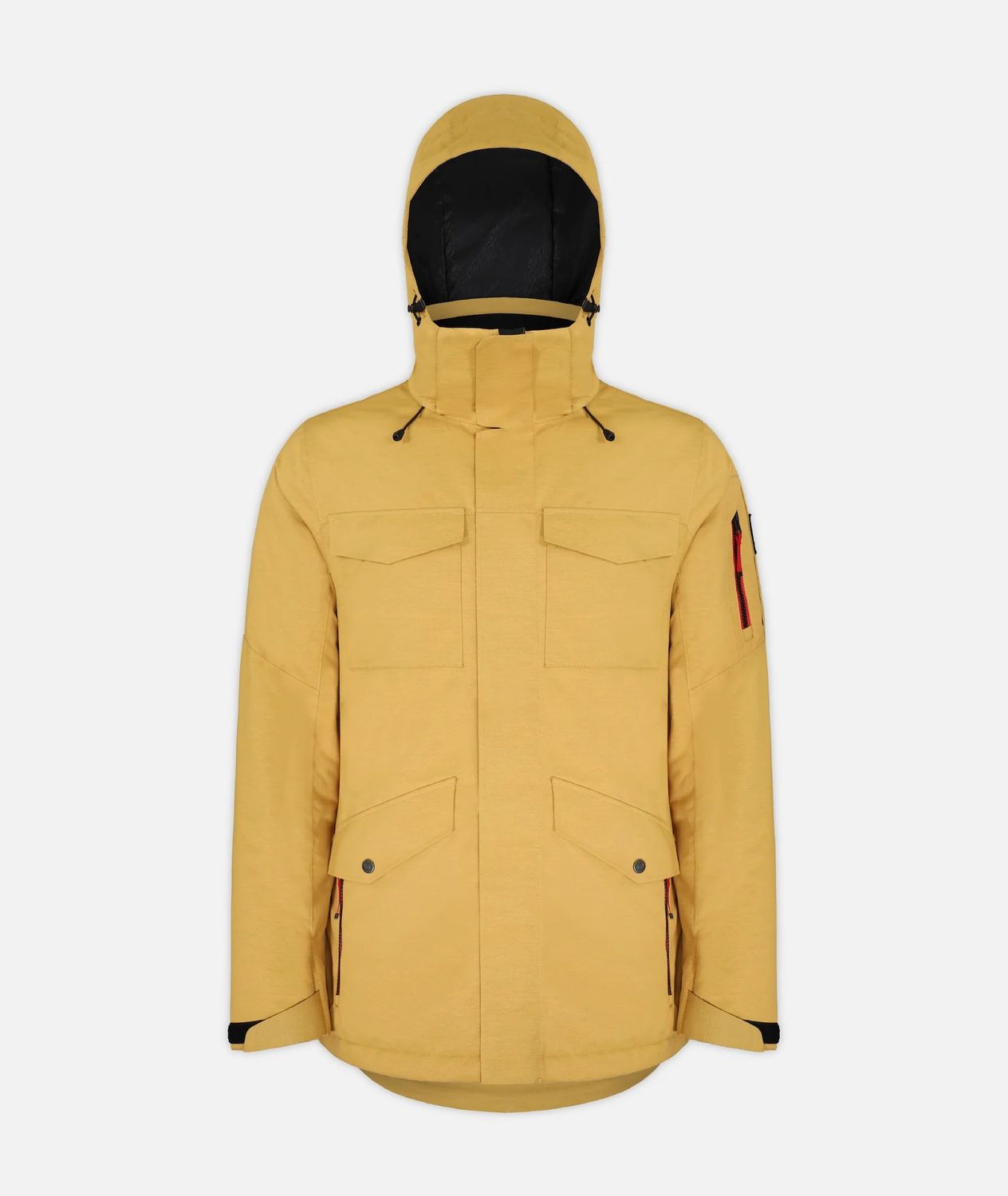 MAIN IMAGE OF BOULDER GEAR MENS TETON WINTER JACKET IN HONEY MUSTARD XS WITH 100% SEAM SEALED