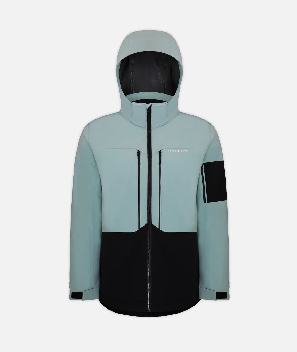MAIN IMAGE OF BOULDER GEAR MENS TREMOR WINTER JACKET IN DRIZZLE XS WITH CRITICALLY SEAM SEALED