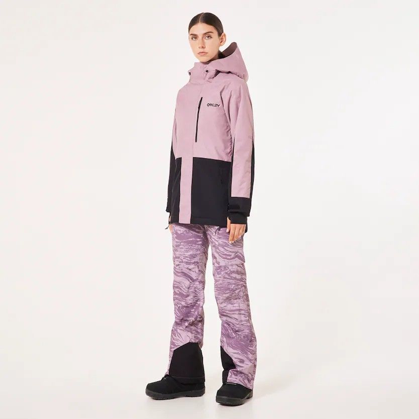 MAIN IMAGE OF OAKLEY WOMENS TNP TBT INSULATED WINTER JACKET IN TOADSTOOL XS WITH BREATHABILITY