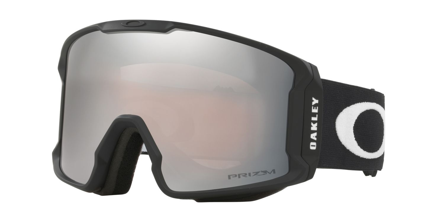 OAKLEY UNISEX LINE MINER L GOGGLES 25, FRAME COLOR: MATTE BLACK, LENS COLOR: PRIZM BLACK IRIDIUM