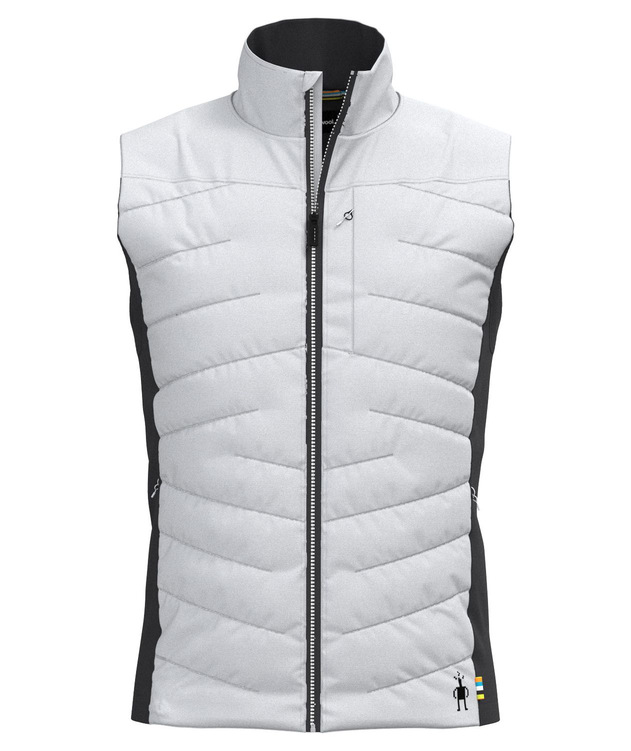 MAIN IMAGE OF SMARTWOOL MENS SMARTLOFT VEST IN STORM GRAY SMALL