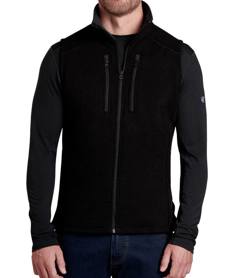 KUHL MENS INTERCEPTR VEST 26, Color: BLACK, Size: MEDIUM