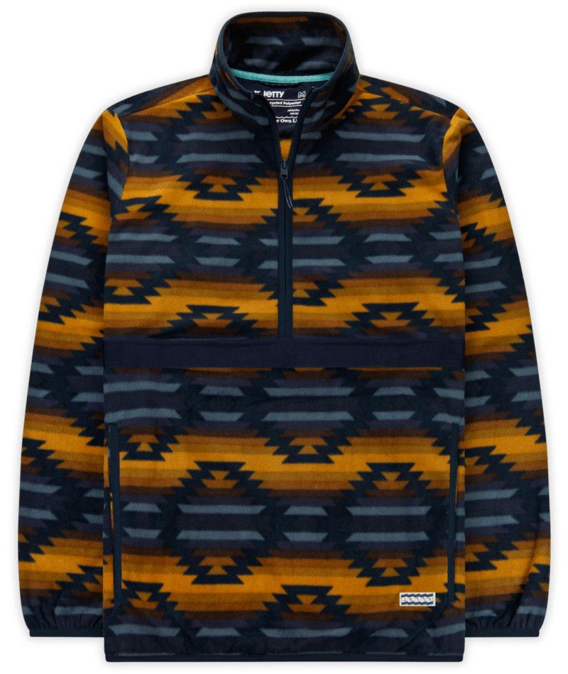 JETTY MENS BRANT 1/4 ZIP FLEECE SWEATER 25, Color: CARBON, Size: SMALL