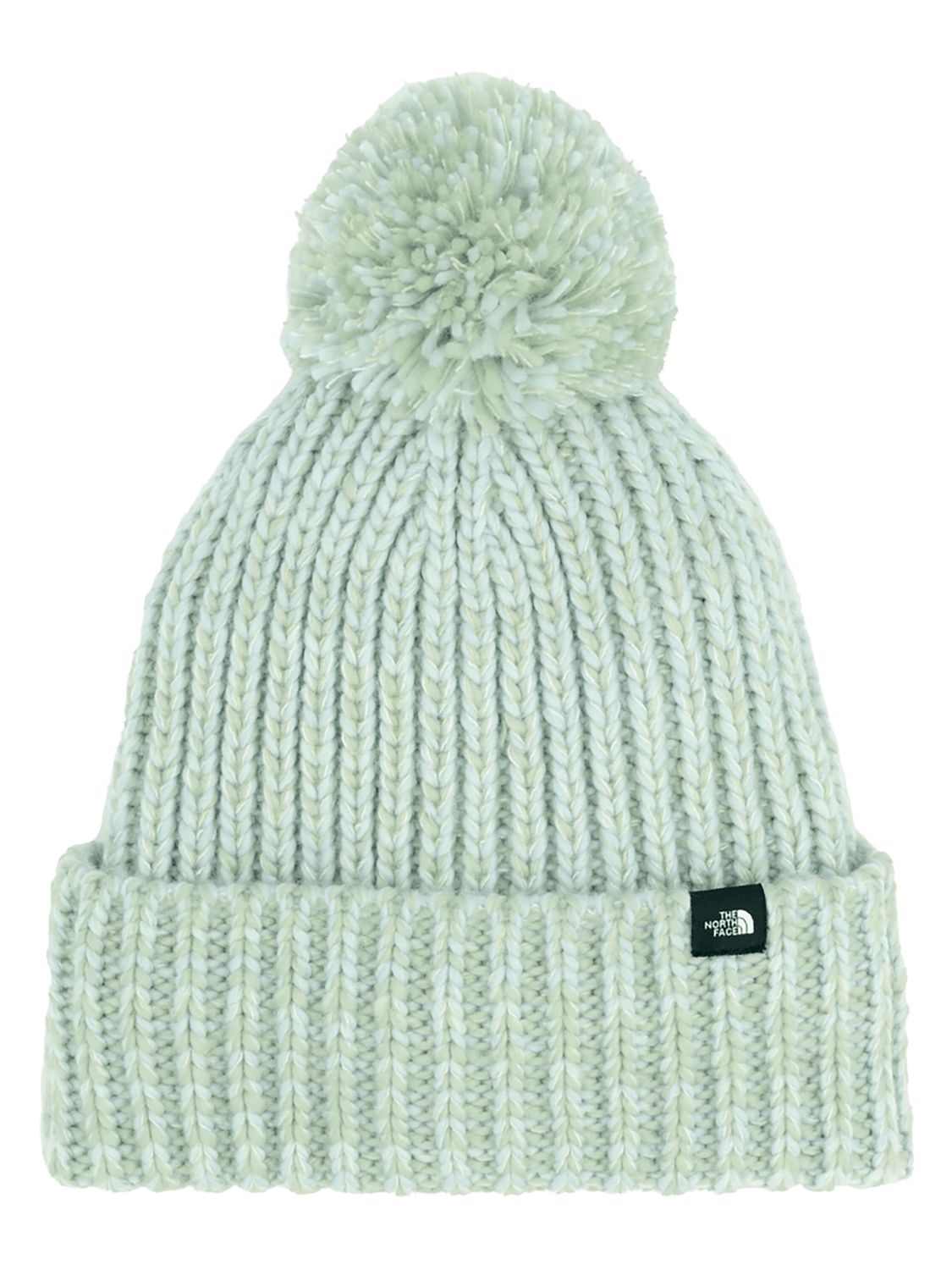 MAIN IMAGE OF THE NORTH FACE YOUTH LINED COZY CHUNKY BEANIE WINTER HAT IN MUTED PINE/MULTI COLOR O/…