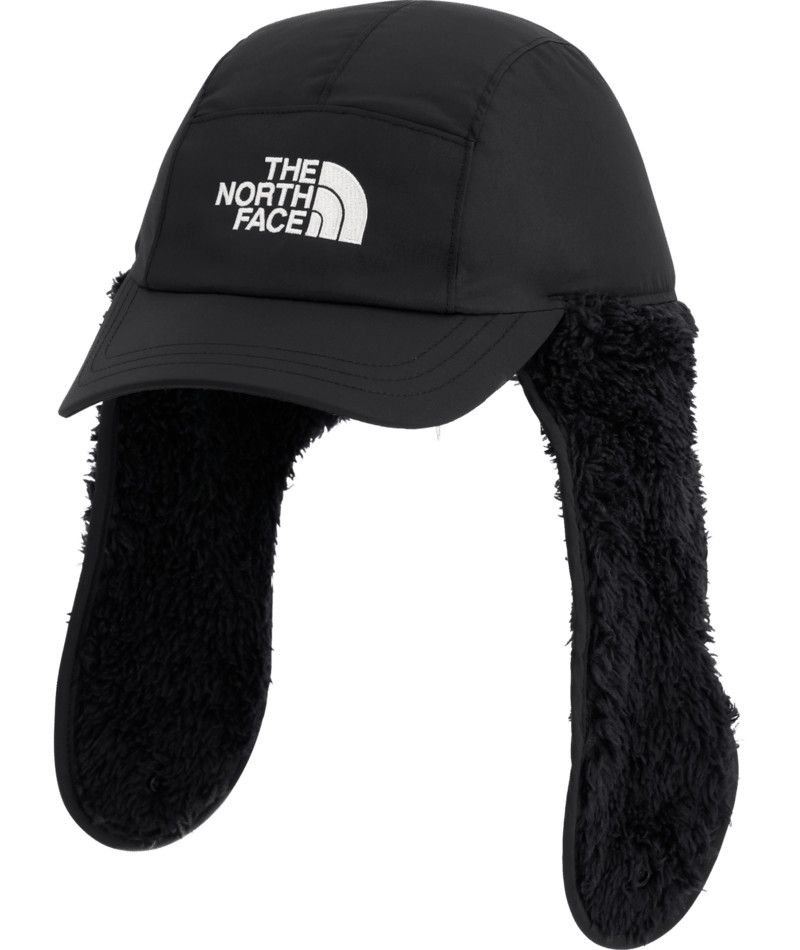 MAIN IMAGE OF THE NORTH FACE YOUTH SHASTA TRAPPER CAP IN TNF BLACK/UTILITY BROWN SMALL WITH CLASSIC…