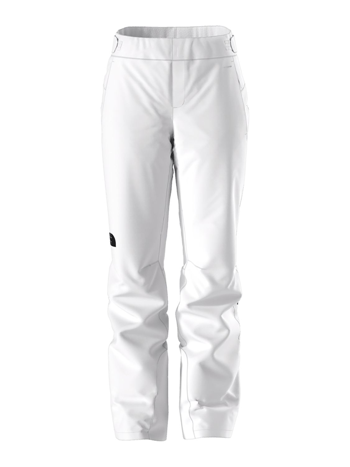 THE NORTH FACE WOMENS DESCENDIT SNOW PANT 25, Length: REGULAR, Size: XS, Color: TNF WHITE