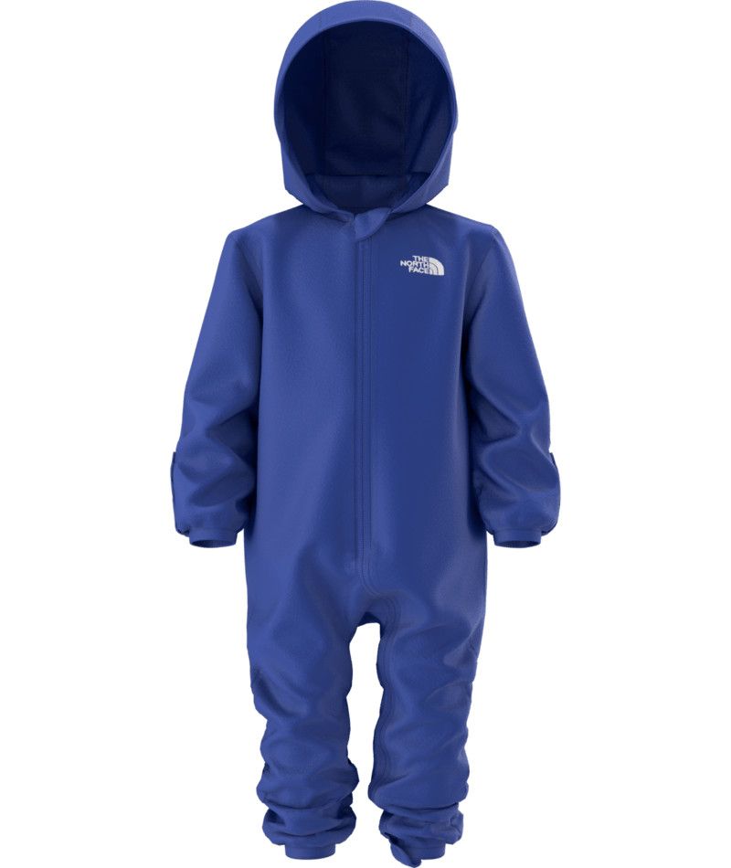 MAIN IMAGE OF THE NORTH FACE YOUTH BABY GLACIER ONE PIECE OUTFIT IN TNF BLUE 0-6M WITH TKA 100 FLEE…