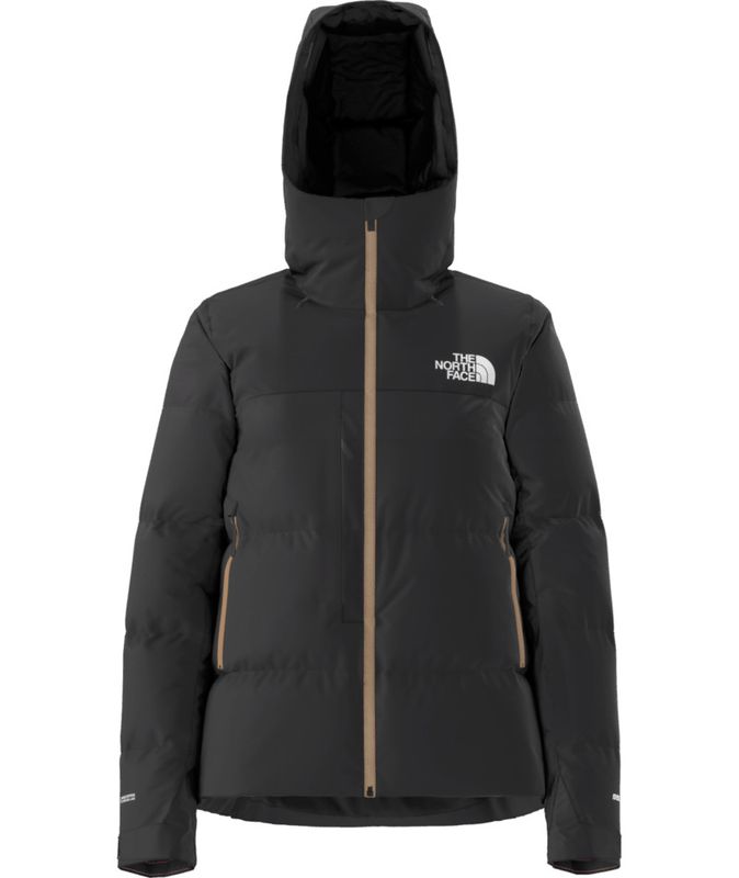FRONT VIEW OF THE NORTH FACE WOMENS COREFIRE DOWN WINDSTOPPER® WINTER JACKET WITH WINDPROOF FABRIC …