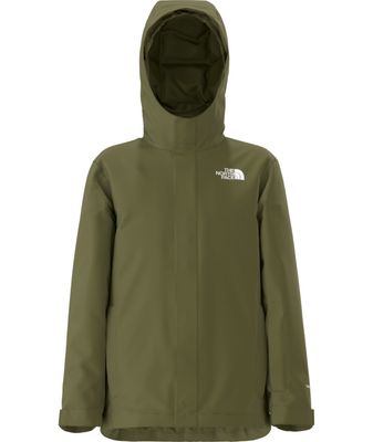 FRONT VIEW OF THE NORTH FACE YOUTH TEEN SNOWQUEST WINTER JACKET WITH SECURE-ZIP PASS POCKET AND THR…