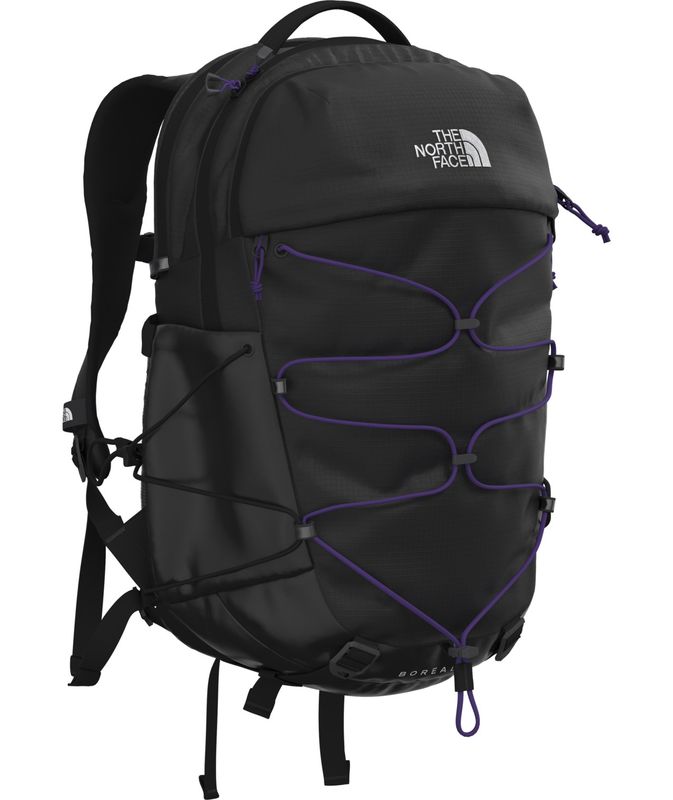SIDE VIEW OF THE NORTH FACE WOMENS BOREALIS BACKPACK WITH 16&#39;&#39; LAPTOP COMPARTMENT