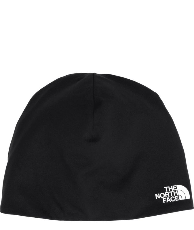 FRONT VIEW OF THE NORTH FACE UNISEX BASE LINED BEANIE WINTER HAT WITH BREATHABLE FABRIC AND SOFT FL…