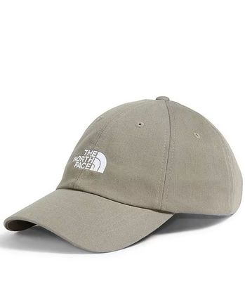 FRONT VIEW OF THE NORTH FACE UNISEX NORM CAP WITH ADJUSTABLE BACK-STRAP CLOSURE AND MADE WITH RECYC…