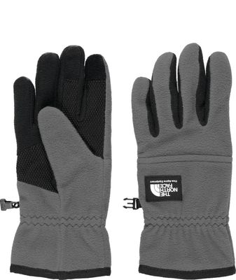 PALM AND BACK OF HAND VIEW OF THE NORTH FACE UNISEX ETIP™ HEAVYWEIGHT FLEECE GLOVE WITH SILICONE GR…