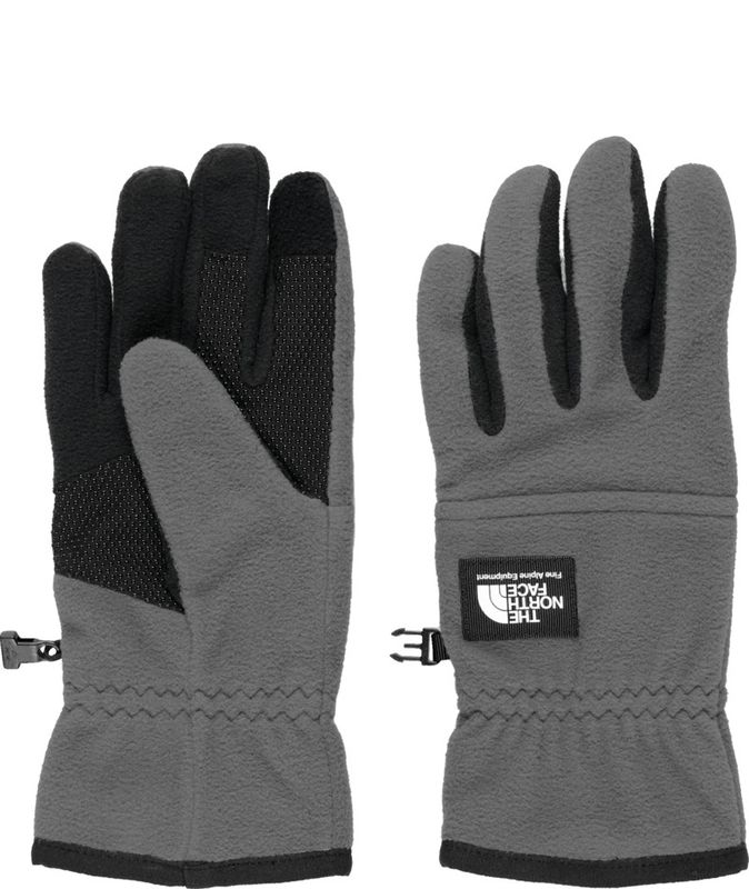 PALM AND BACK OF HAND VIEW OF THE NORTH FACE UNISEX ETIP™ HEAVYWEIGHT FLEECE GLOVE WITH SILICONE GR…