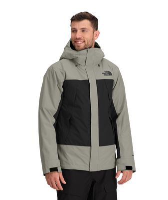 FRONT MODEL VIEW OF THE NORTH FACE MENS CLEMENT TRICLIMATE® WINTER JACKET WITH SECURE-ZIP ALPINE PO…