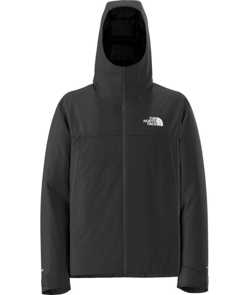 MAIN IMAGE OF THE NORTH FACE MENS TNF™ RANGE DOWN HOODED WINTER JACKET IN TNF BLACK SMALL WITH ADJU…