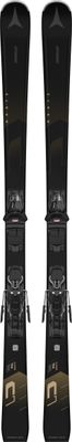 TOPSHEET VIEW OF ATOMIC WOMENS CLOUD C7 + M 10 GW DOWNHILL SKIS WITH BEND-X TECHNOLOGY
