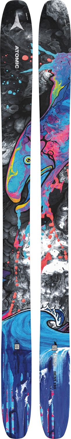MAIN IMAGE OF ATOMIC UNISEX N BENT 110 DOWNHILL SKIS IN BLACK/BLUE/PINK/PURPLE 164