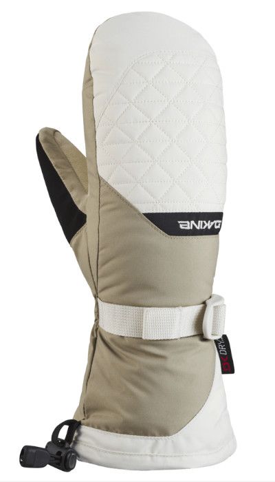 MAIN IMAGE OF DAKINE WOMENS LEATHER CAMINO MITTEN IN TURTLEDOVE/STONE SMALL
