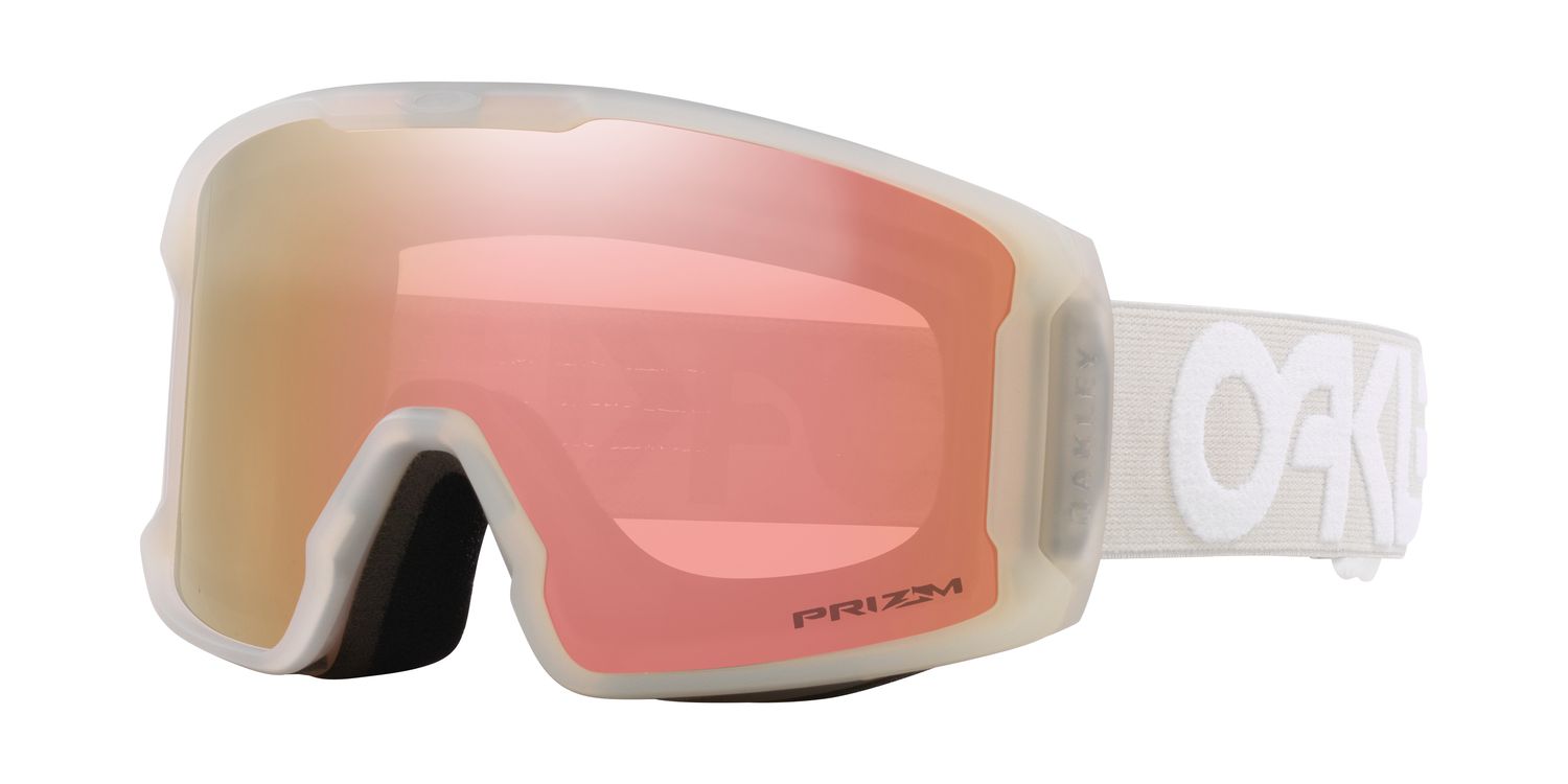OAKLEY UNISEX LINE MINER M GOGGLES 25, Frame Color: MATTE B1B COOL GREY, Lens Color: PRIZM ROSE GOLD