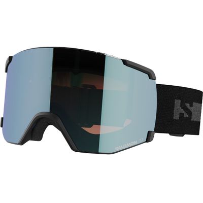 LENS VIEW OF SALOMON UNISEX S/VIEW GOGGLES WITH UV PROTECTION AND WIDE FIELD OF VISION