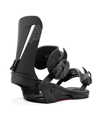 UNION UNISEX ATLAS SNOWBOARD BINDING 25 BACK VIEW OF UNION UNISEX ATLAS SNOWBOARD BINDING WITH STIFF FLEX AND NEW HIGHBACK DESIGN