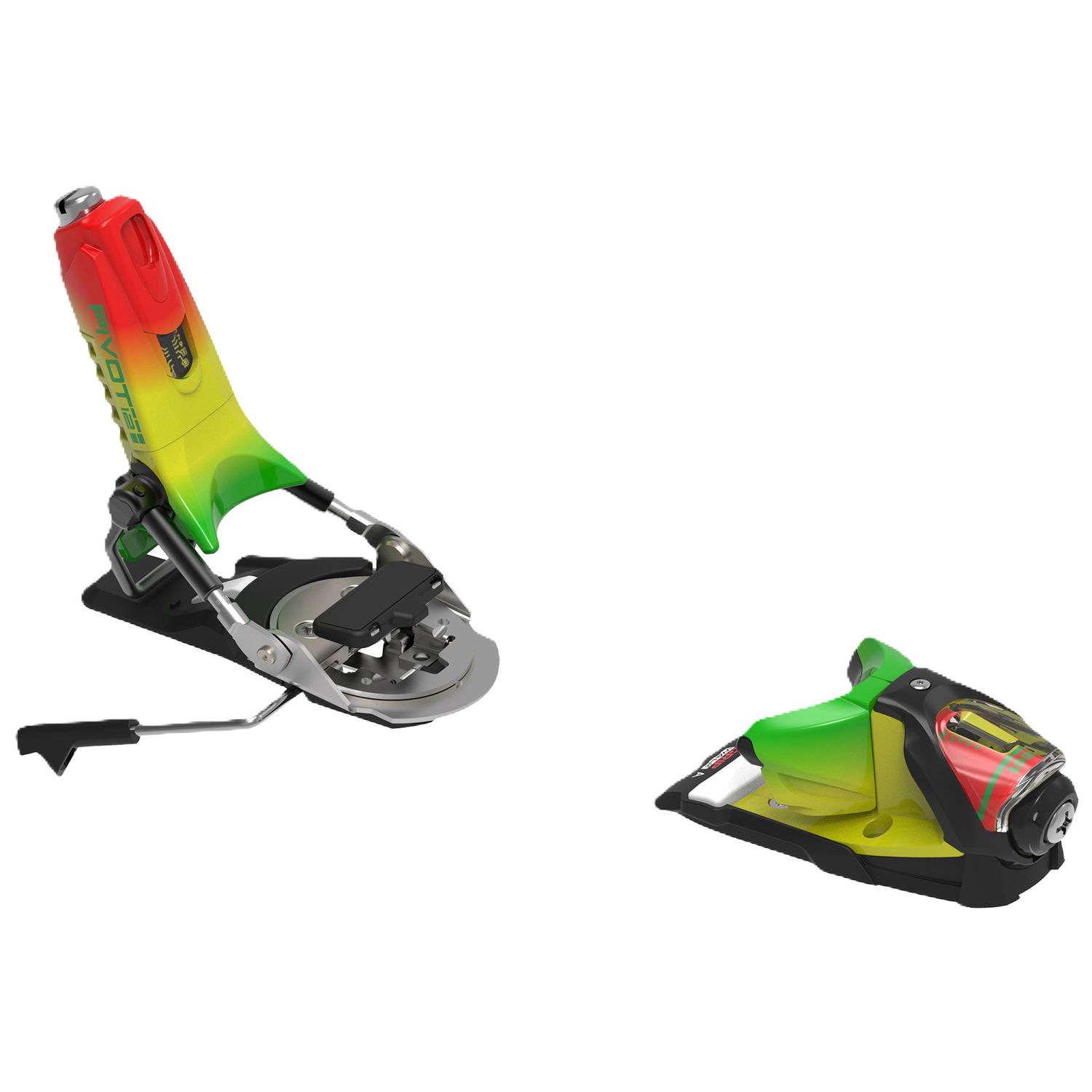 LOOK UNISEX PIVOT 12 GW DOWNHILL SKI BINDING, Color: FORZA 3.0, Size: 115MM