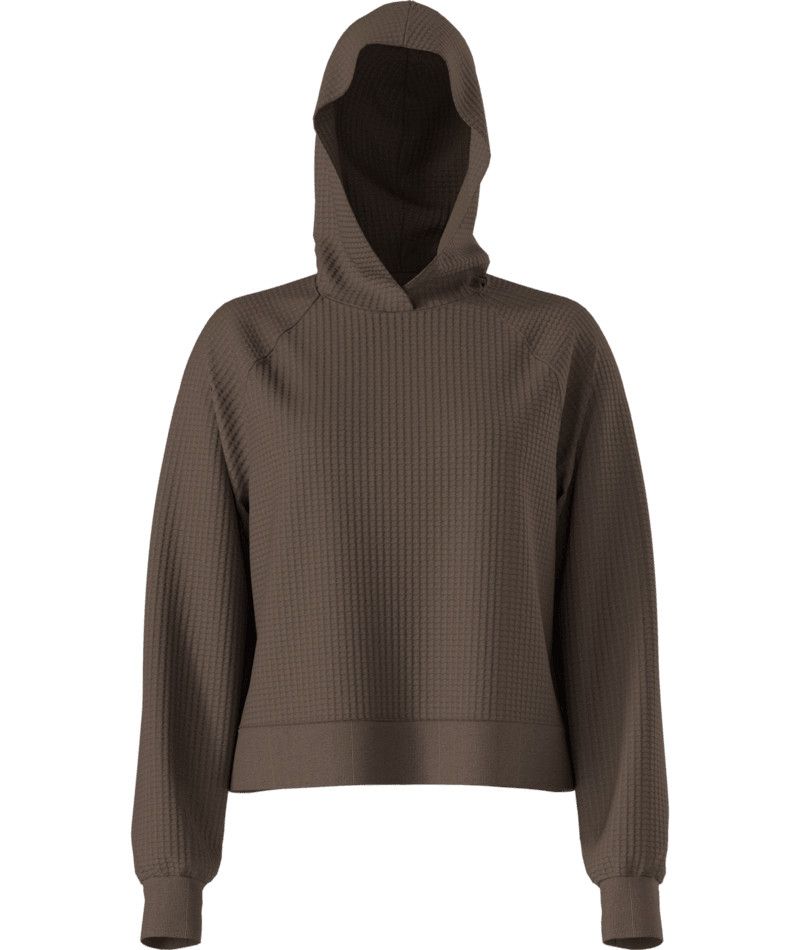 THE NORTH FACE WOMENS CHABOT HOODIE 25, Color: SMOKEY BROWN, Size: XS