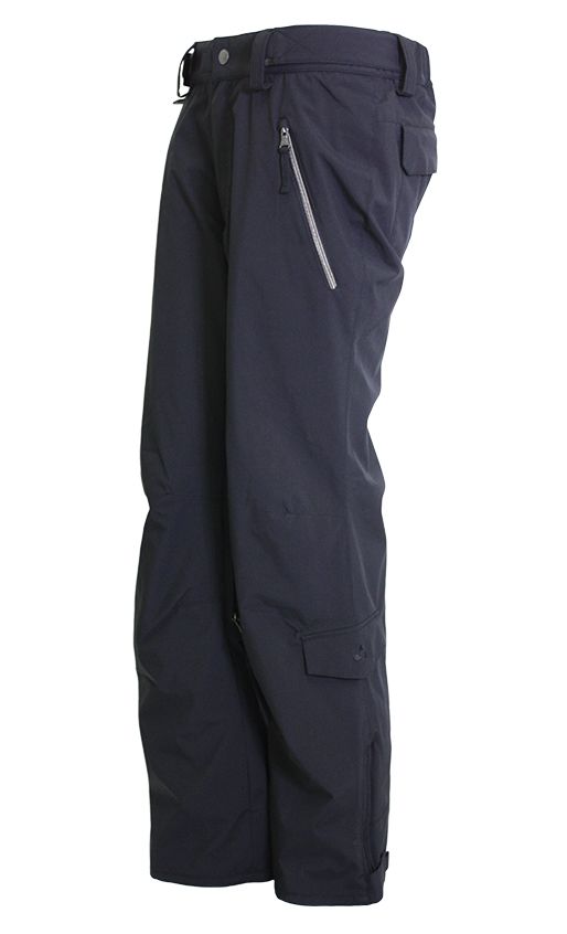 TURBINE WOMENS SIREN SNOW PANT, Length: SHORT, Size: XS, Color: BLACK