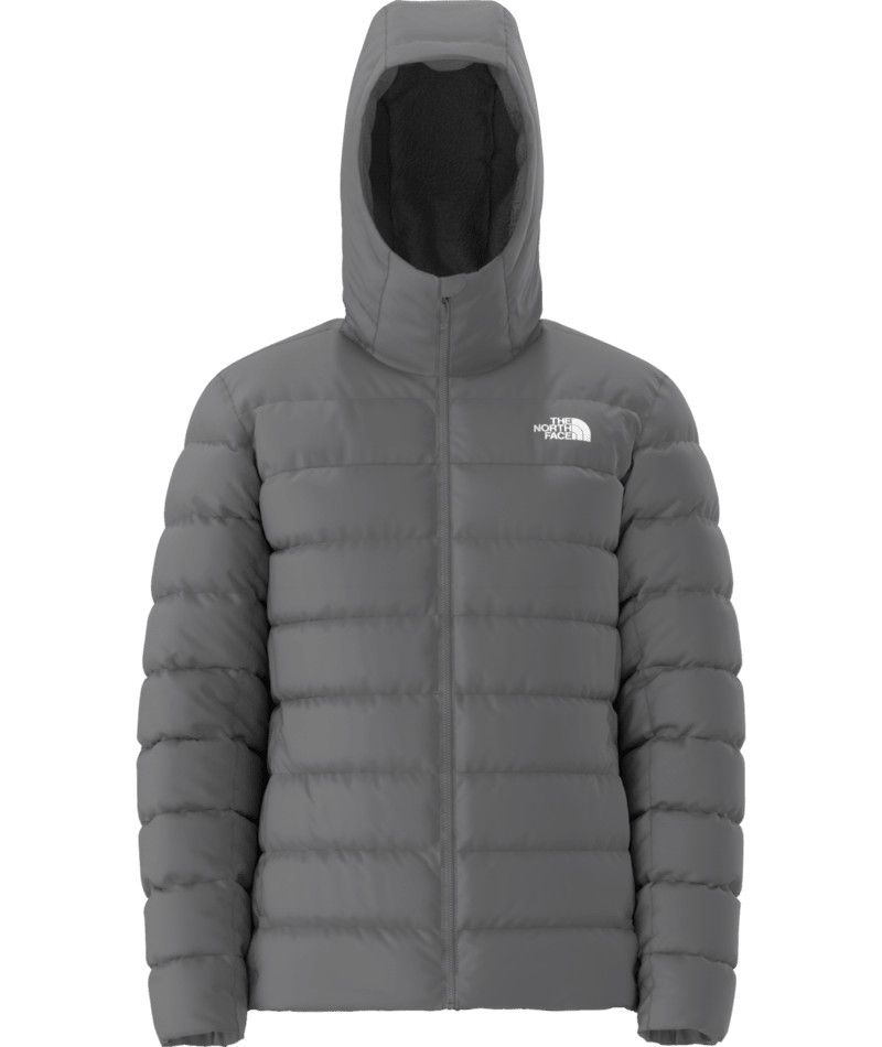 THE NORTH FACE MENS ACONCAGUA 3 LINED HOODED WINTER JACKET 25, Color: SMOKED PEARL, Size: SMALL
