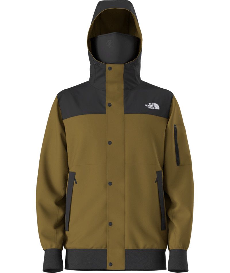 THE NORTH FACE MENS HIGHRAIL FLEECE HOODIE 25, Color: MOSS GREEN/TNF BLACK, Size: SMALL