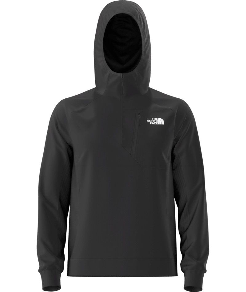 THE NORTH FACE MENS MOUNTAIN ATHLETICS  HOODIE ¼ ZIP SWEATER 25, Color: TNF BLACK, Size: SMALL