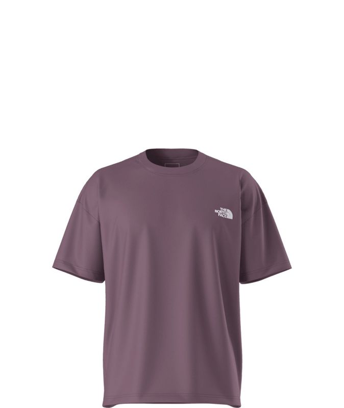 THE NORTH FACE MENS EVOLUTION BOX FIT SHORT SLEEVE SHIRT 25, Color: MIDNIGHT MAUVE, Size: SMALL