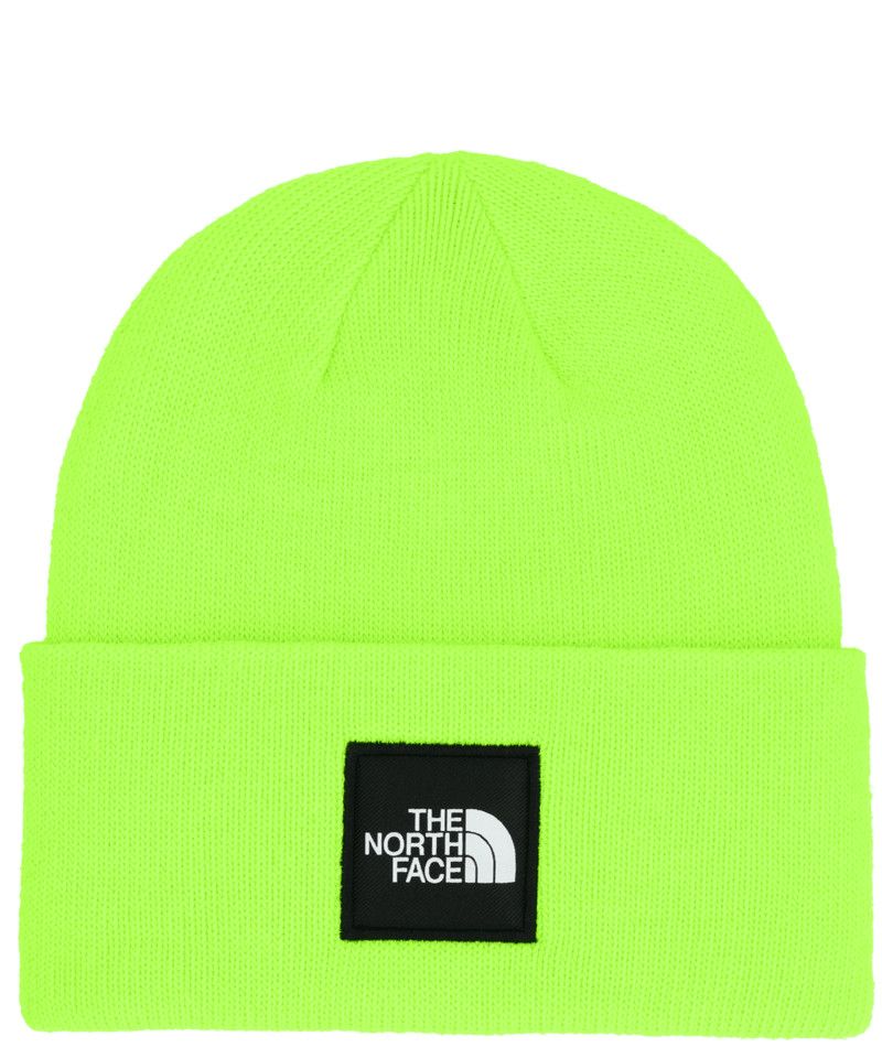 THE NORTH FACE UNISEX BIG BOX BEANIE WINTER HAT 25, Color: SAFETY GREEN, Size: O/S