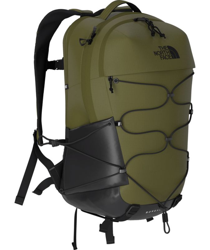 THE NORTH FACE UNISEX BOREALIS BACKPACK 25, Color: FOREST OLIVE/TNF BLACK-NPF