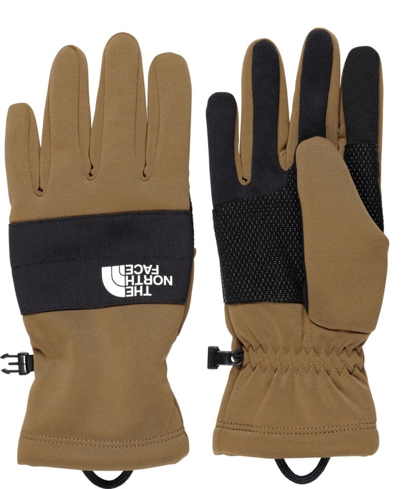 THE NORTH FACE MENS SIERRA ETIP™ GLOVE 25, Color: UTILITY BROWN, Size: SMALL