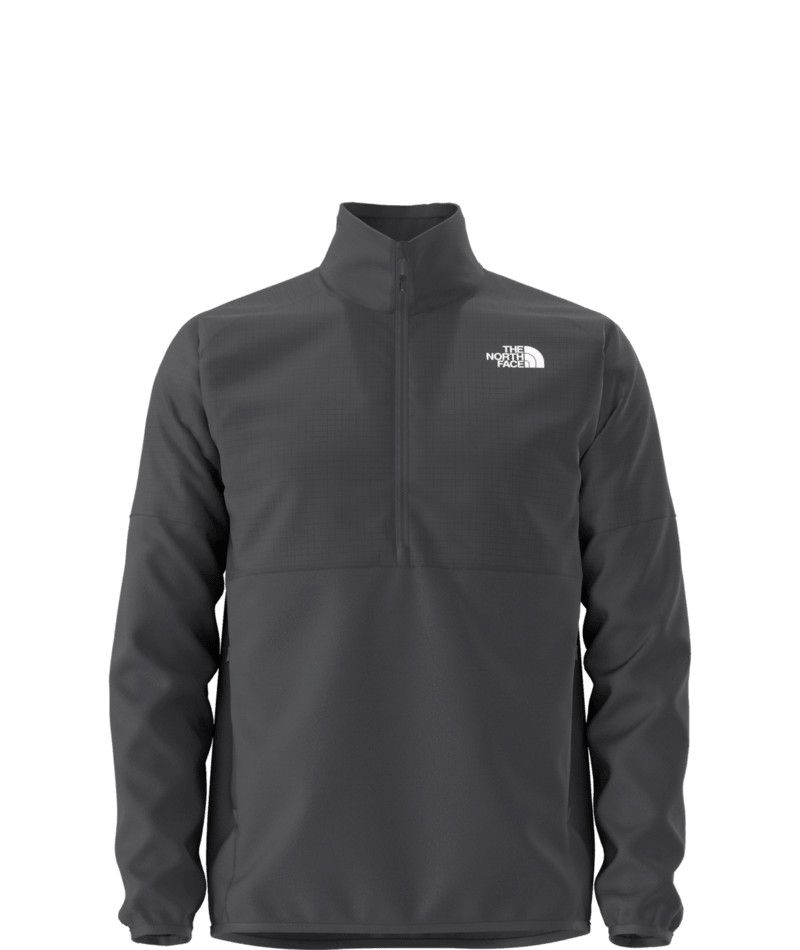 THE NORTH FACE MENS GLACIER HEAVYWEIGHT ½ ZIP SWEATER 25, Color: ASPHALT GREY/ASPHALT GREY, Size: SMALL