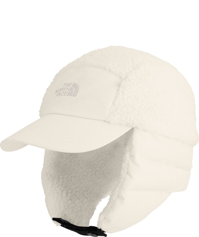 THE NORTH FACE UNISEX CRAGMONT FLEECE TRAPPER CAP 25, Color: WHITE DUNE, Size: S/M