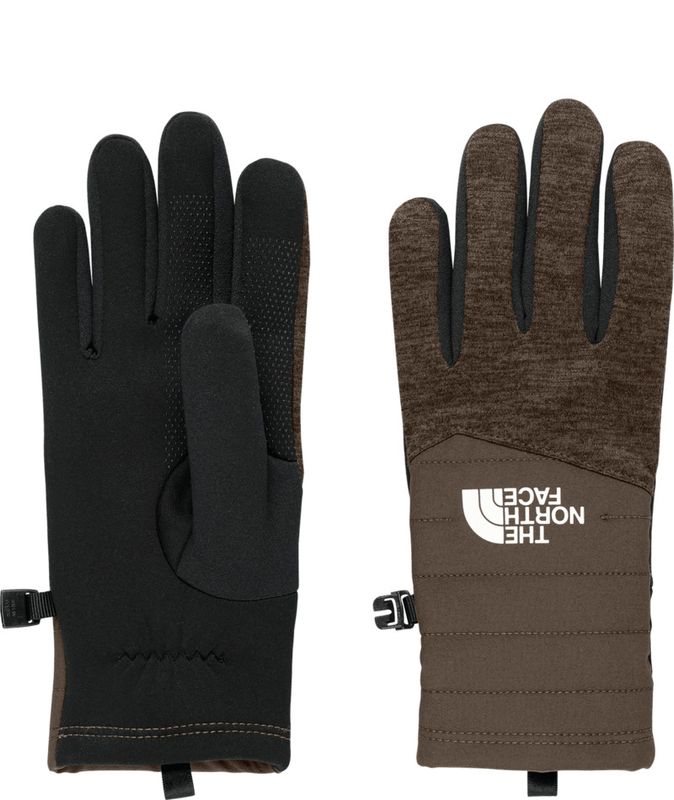 THE NORTH FACE WOMENS ETIP™ INDI GLOVE 25, Color: SMOKEY BROWN DARK HEATHER, Size: LARGE